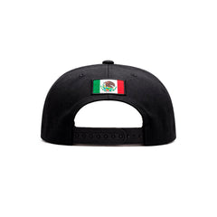 Gorra México Knite Tricolor Snapback Visera Plana World Cup