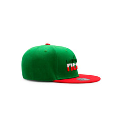 Gorra México Knite Tricolor Snapback Visera Plana World Cup