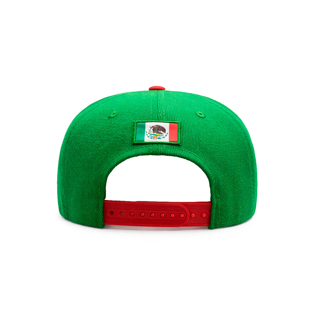 Gorra México Knite Tricolor Snapback Visera Plana World Cup