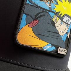 Gorra Trucker Ajustable Parche Bordado Naruto Shippuden