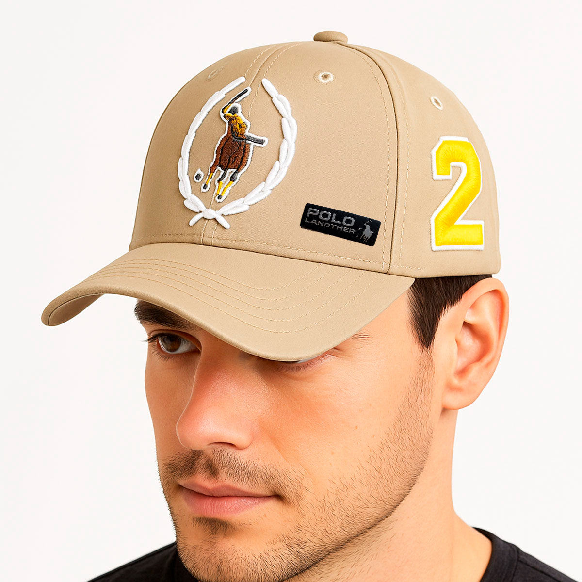 Gorra Polo Laurel con broche ajustable snapback para hombre
