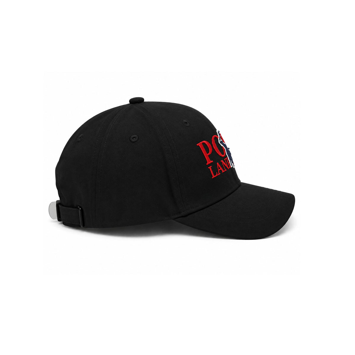 Gorra Polo Caballero Blue Elegance Bordada Beisbolera negro