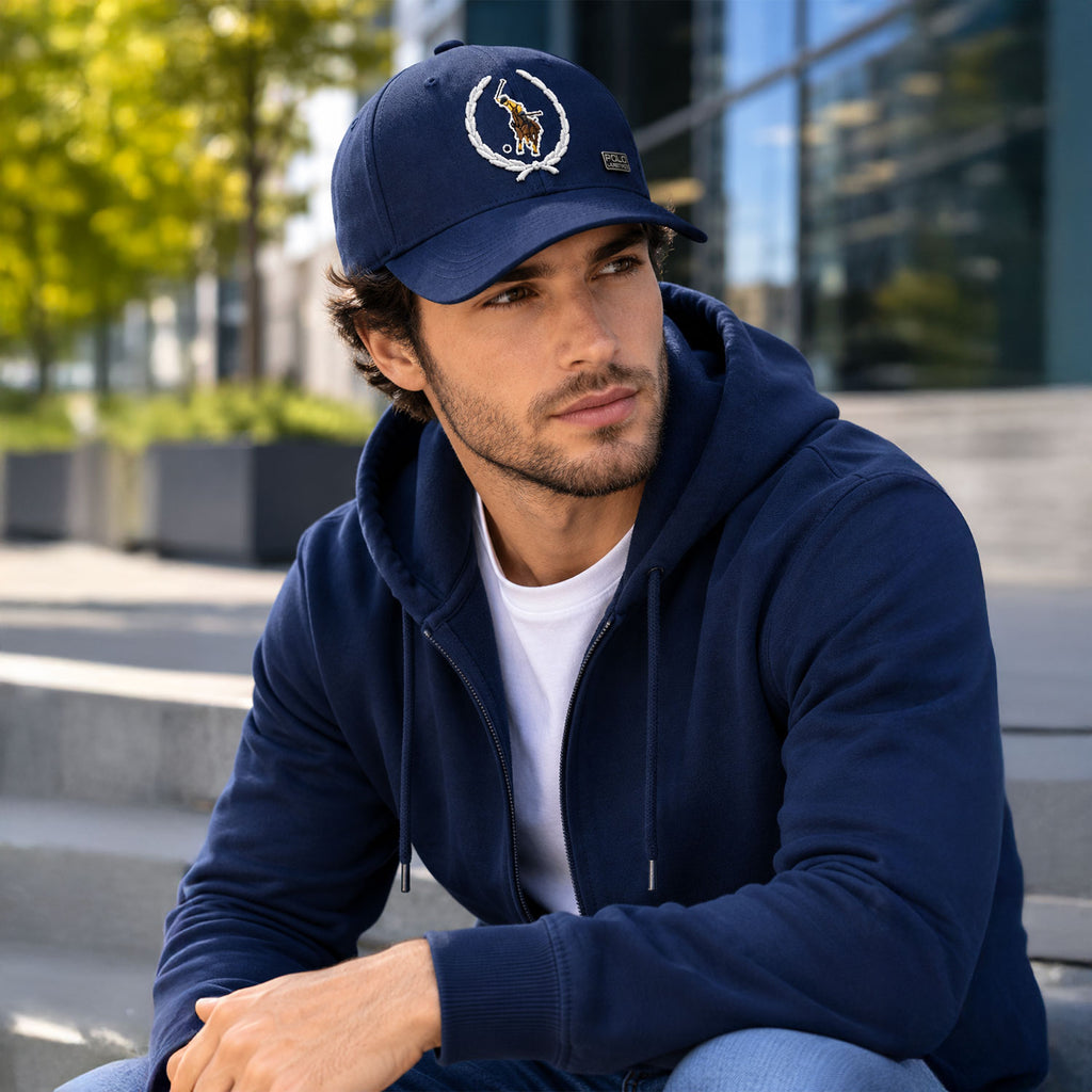 Gorra Polo Caballero Azul Marino Colored Garland Edition azul