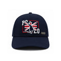 Gorra Polo Caballero England Flag Bordada Beisbolera azul