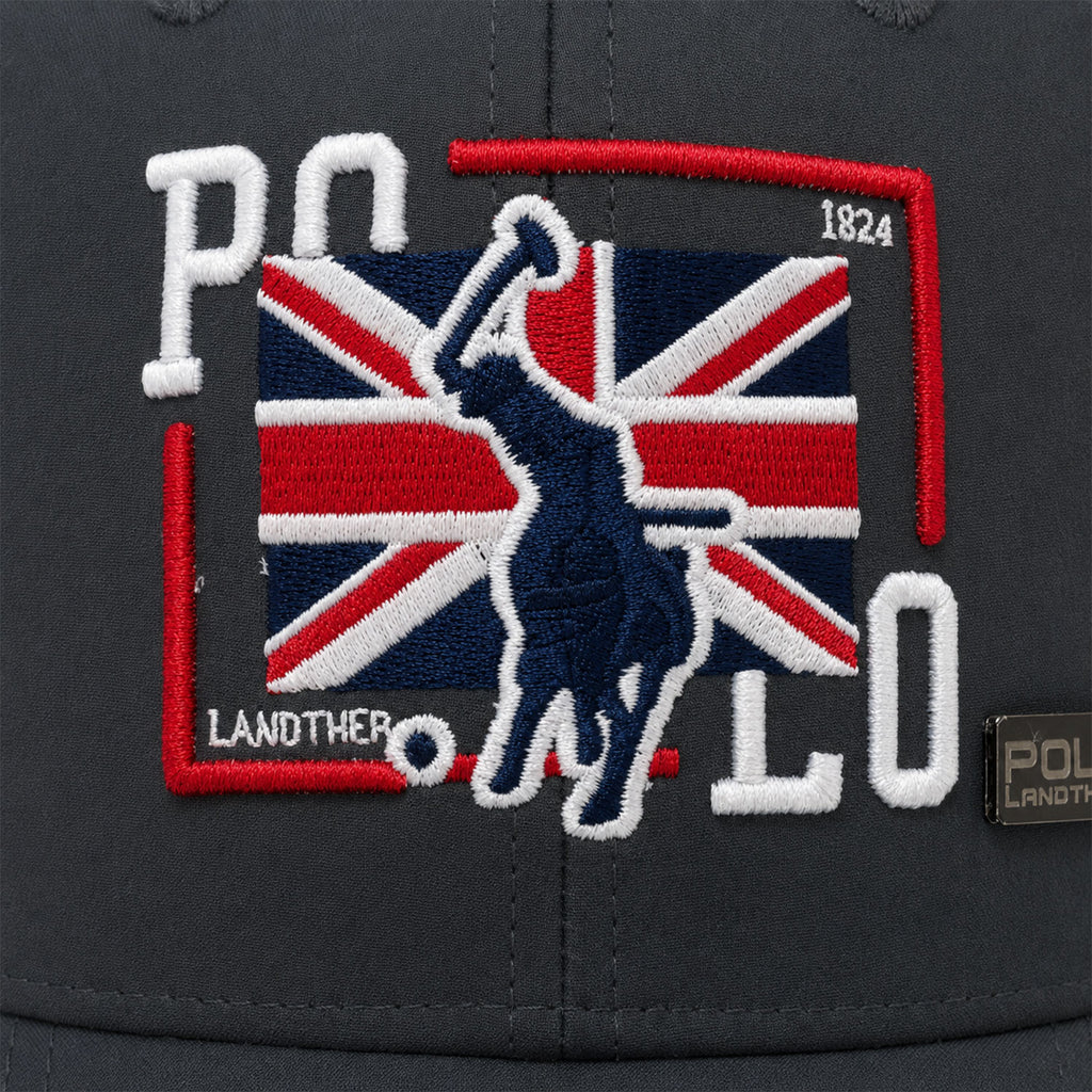 Gorra Polo Caballero England Flag Bordada Beisbolera gris
