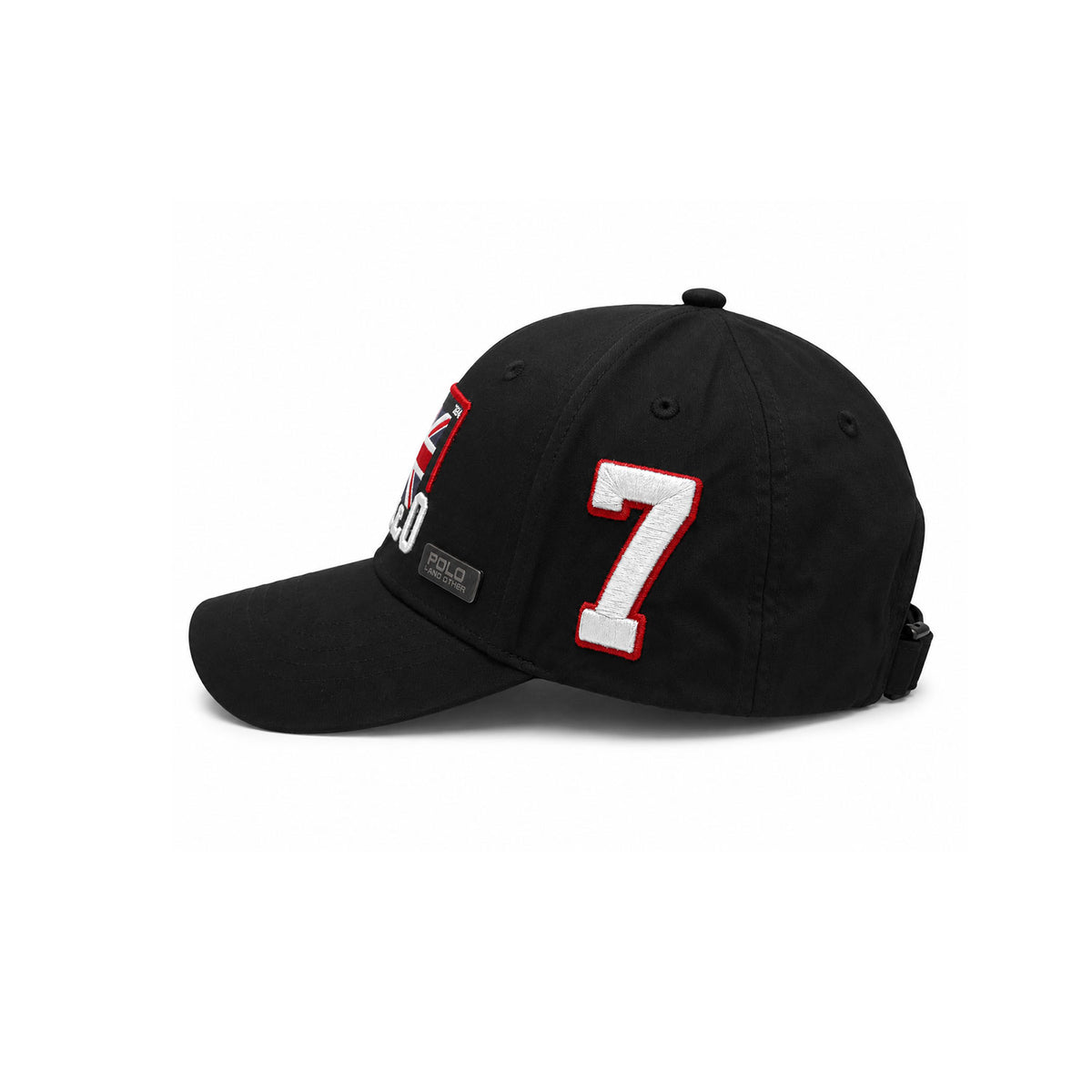 Gorra Polo Caballero England Flag Bordada Beisbolera negro