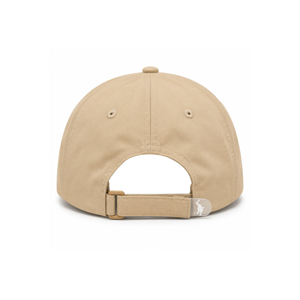 Gorra Polo Caballero Golden Stroke Bordada Beisbolera beige