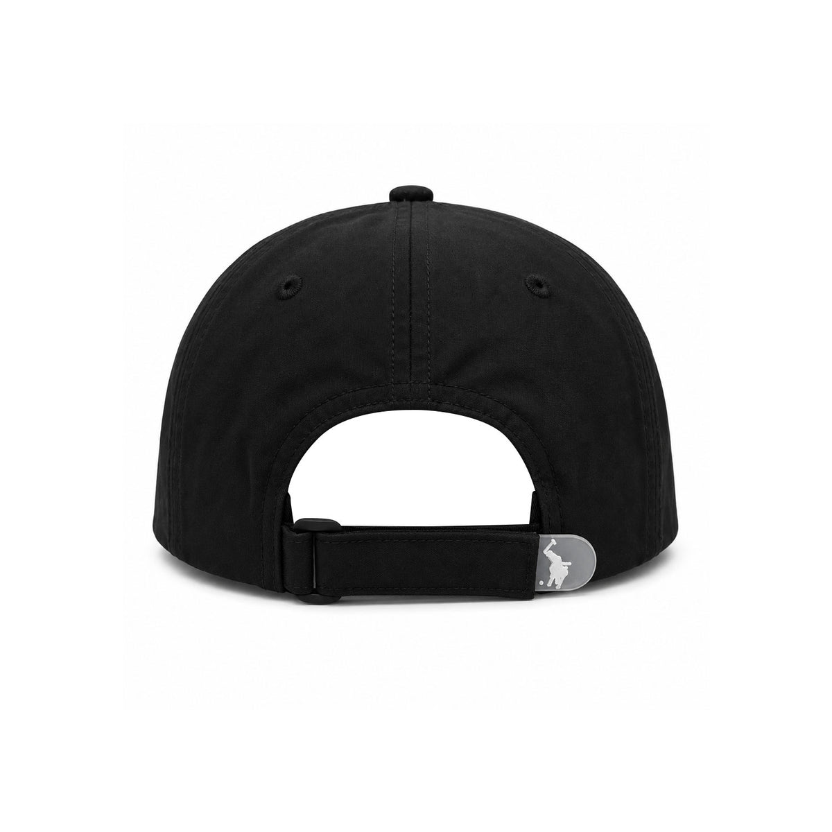 Gorra Polo Caballero Golden Stroke Bordada Beisbolera negro