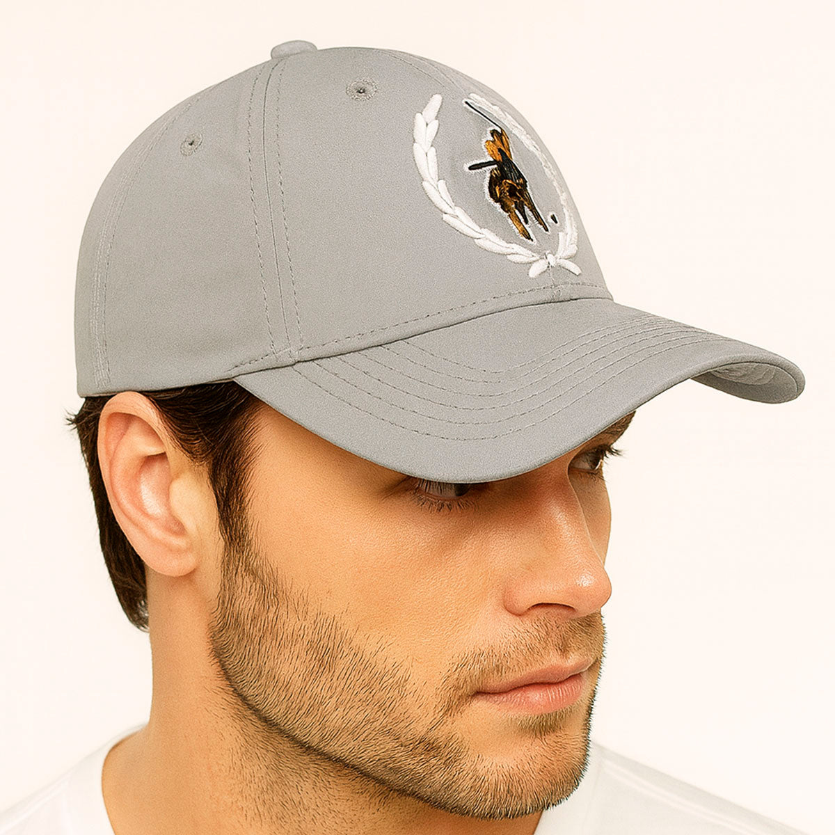 Gorra Polo Laurel con broche ajustable snapback para hombre-Unitalla