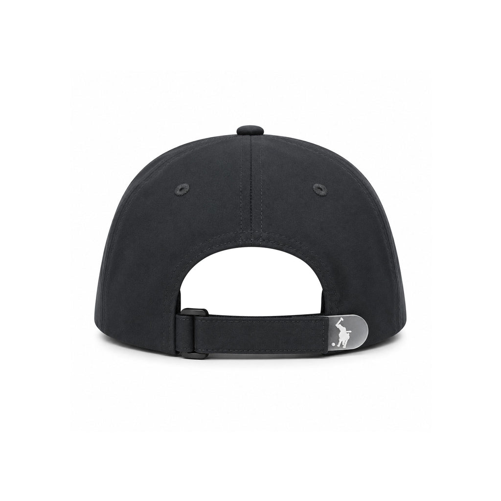 Gorra Polo Caballero Yellow Script Bordada Beisbolera gris
