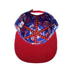 Gorra Superman Iron Placa Snapback Visera Plana Original azul