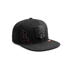 Gorra Transformers Autobot Placa Snapback Visera Plana negro