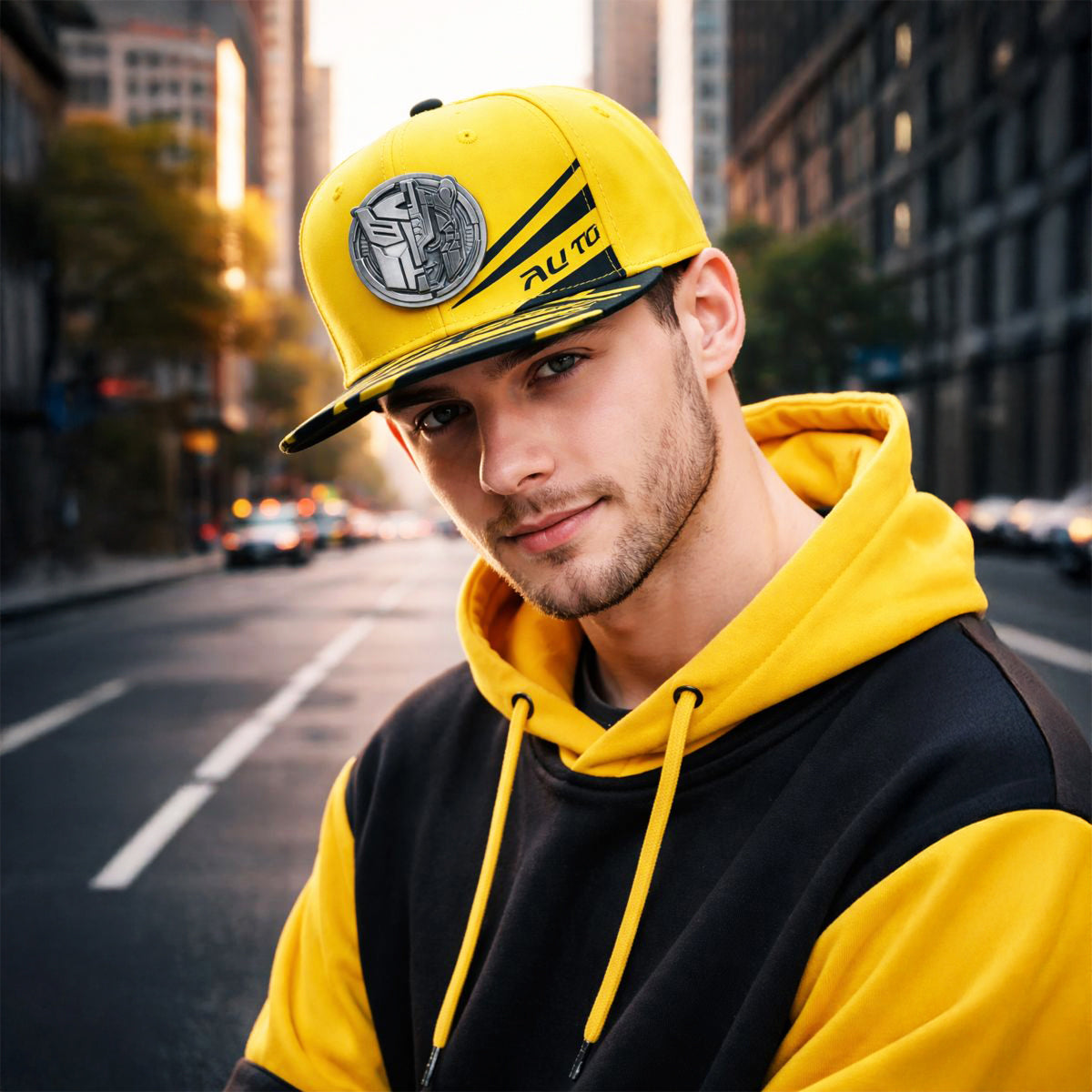 Gorra Transformers Bumblebee Snapback