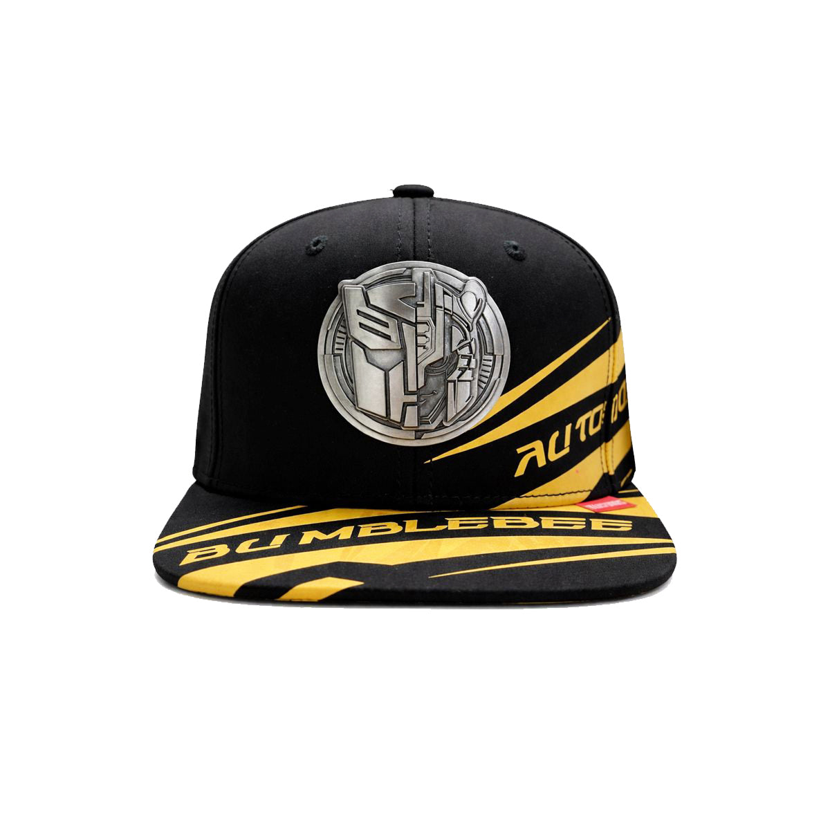Gorra Transformers Bumblebee Placa Snapback Visera Plana