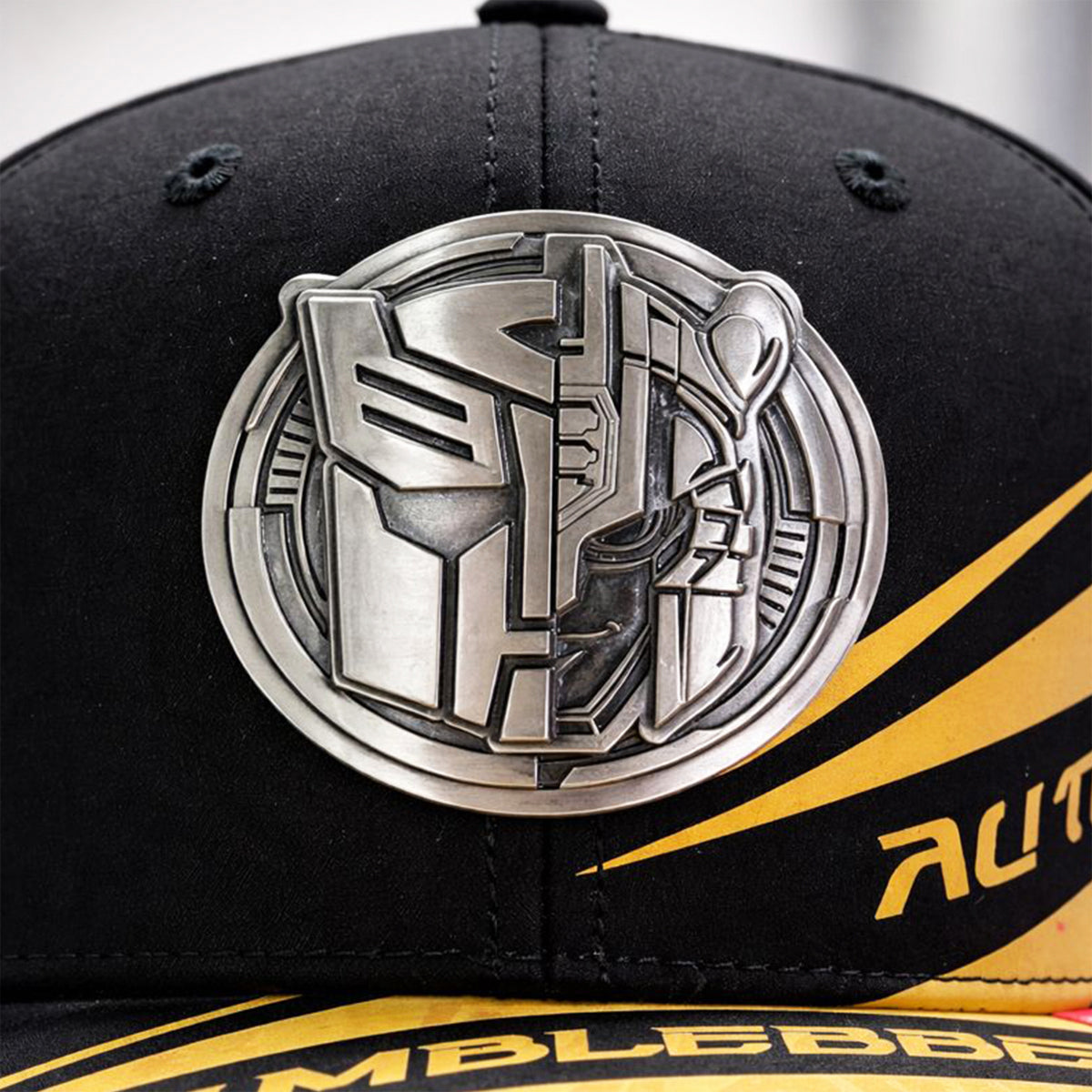 Gorra Transformers Bumblebee Placa Snapback Visera Plana