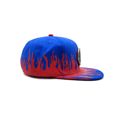 Gorra Transformers Optimus Prime Iron Snapback Visera Plana azul