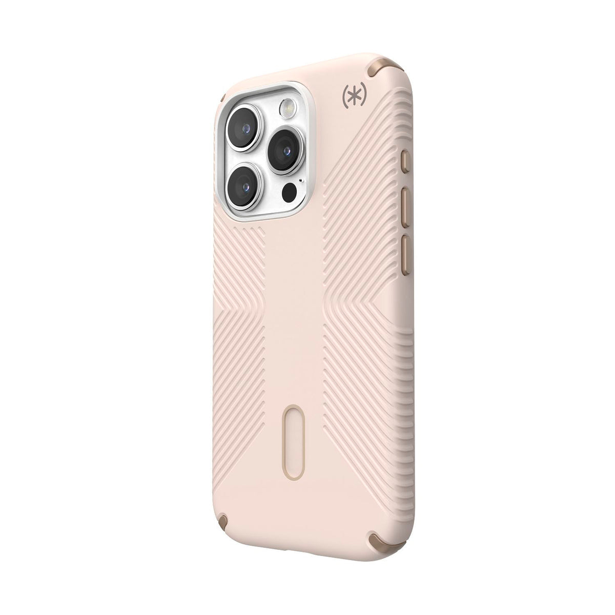 Funda Speck Presidio Grip Compatible con iPhone 15 Pro Hueso