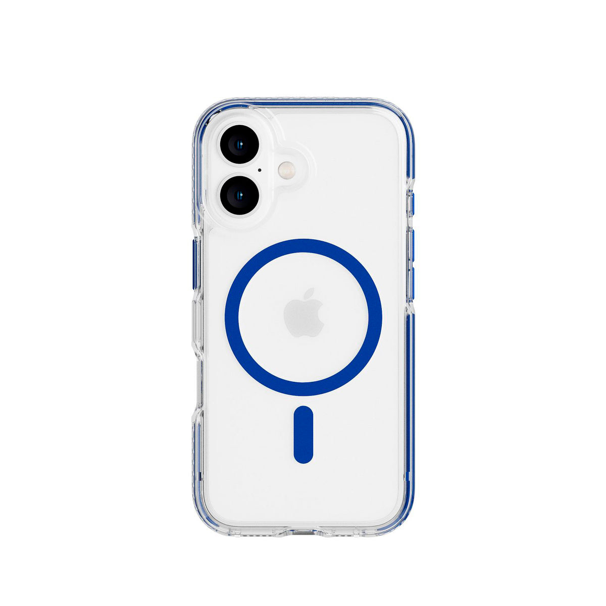 Funda Kit Tech21 EvoCrystal Compatible iPhone 16 Azul y Mica