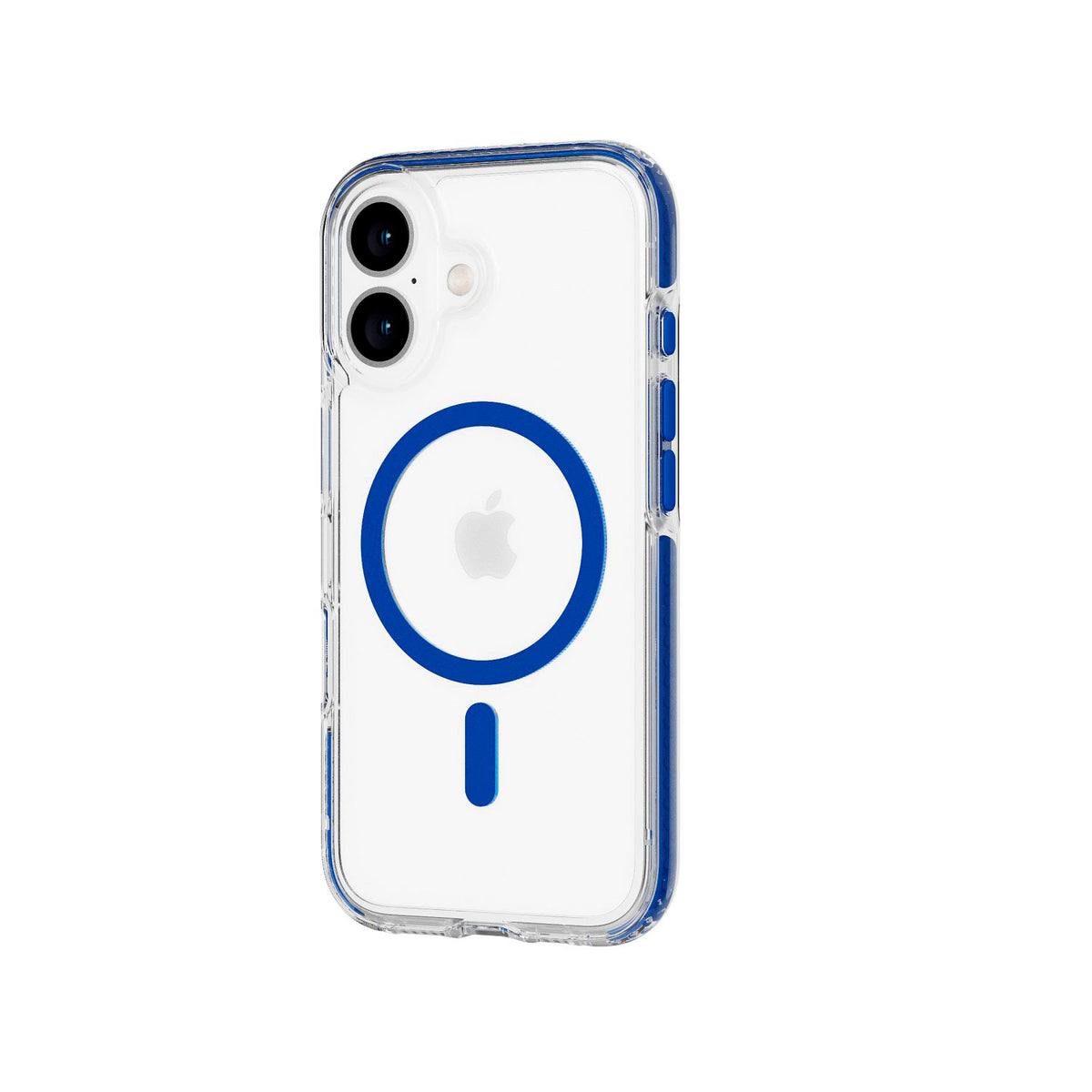 Funda Kit Tech21 EvoCrystal Compatible iPhone 16 Azul y Mica
