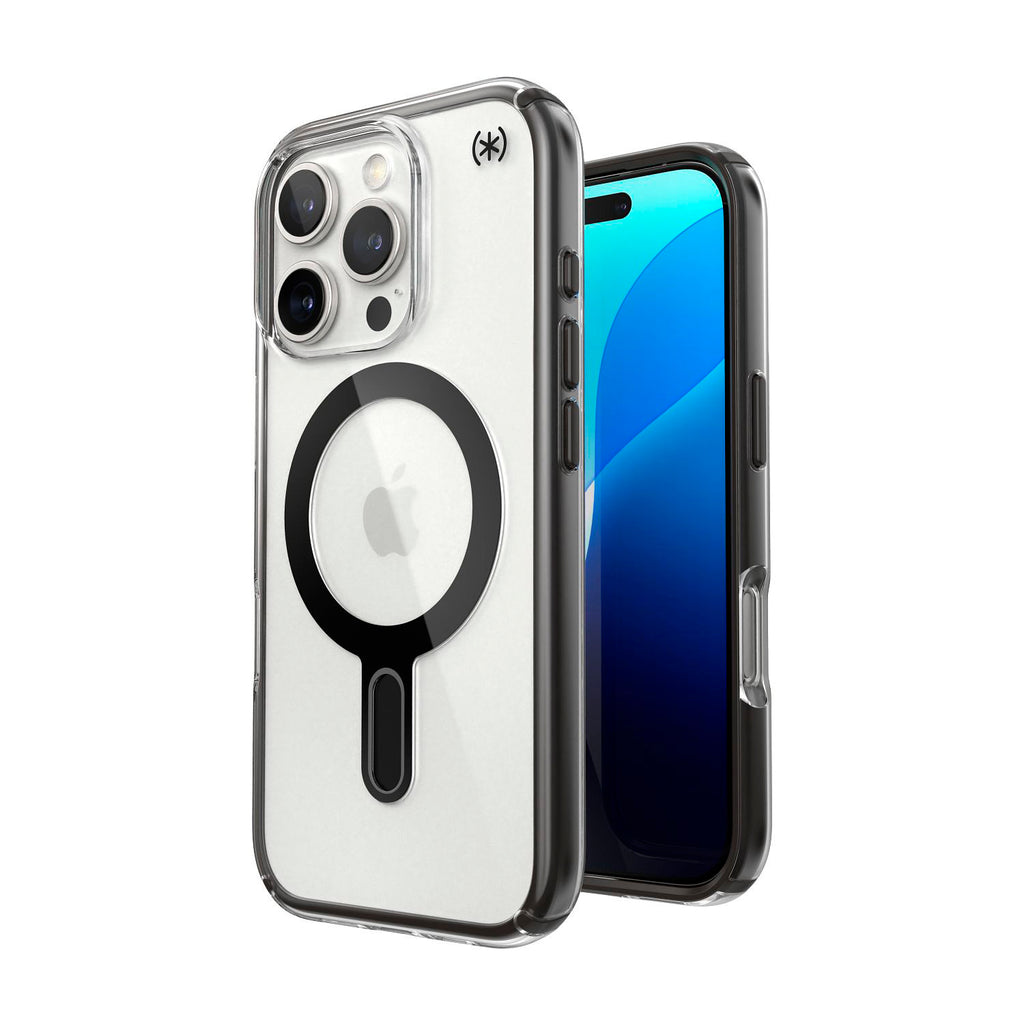 Funda Kit Speck Perfect Clear Compatible iPhone 16 Pro Micas