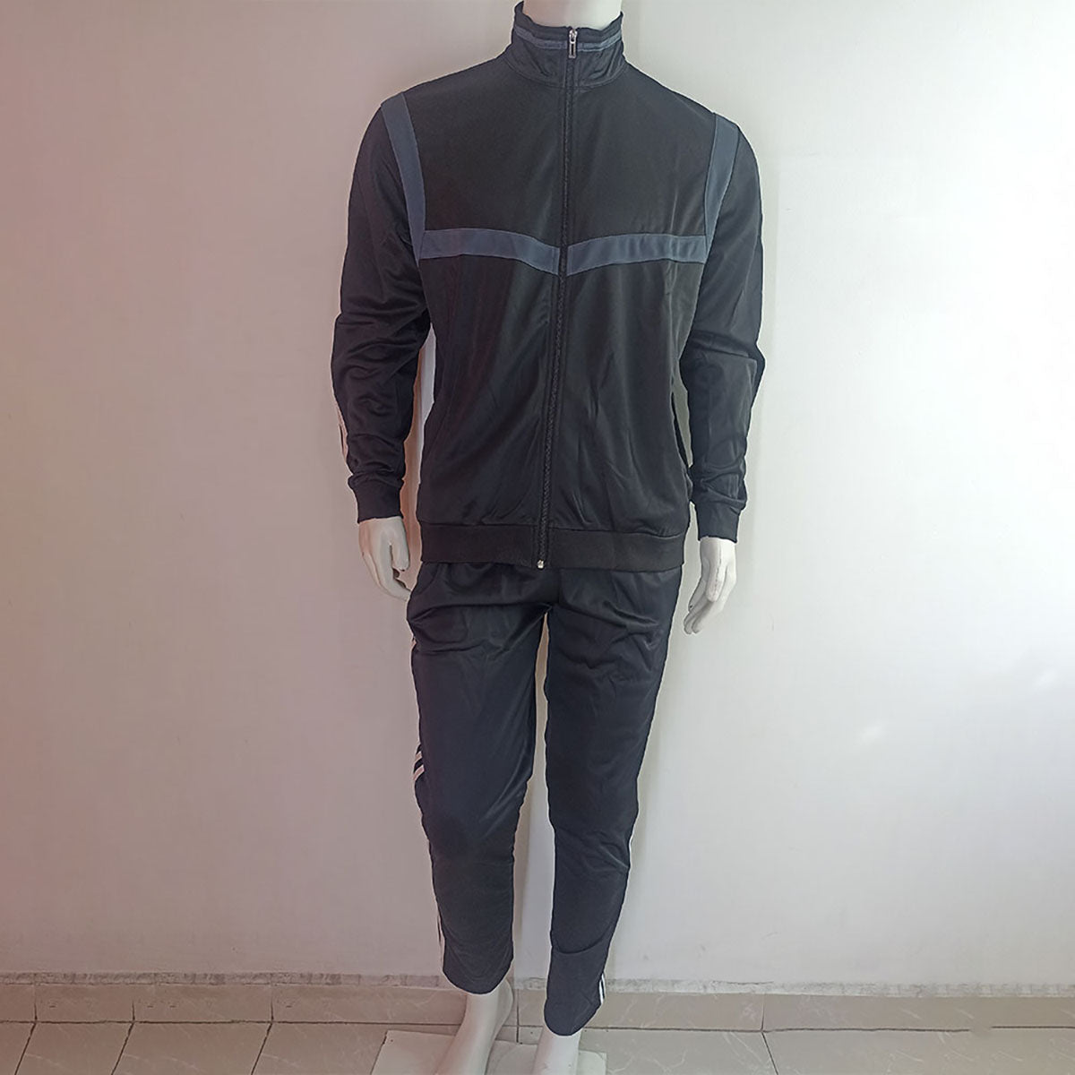 PANTS NEGRO GRIS TALLA M