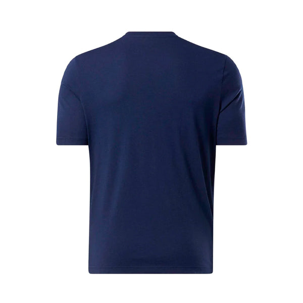 Playera Reebok CL F Vector Hombre GS9137 Azul Talla XL