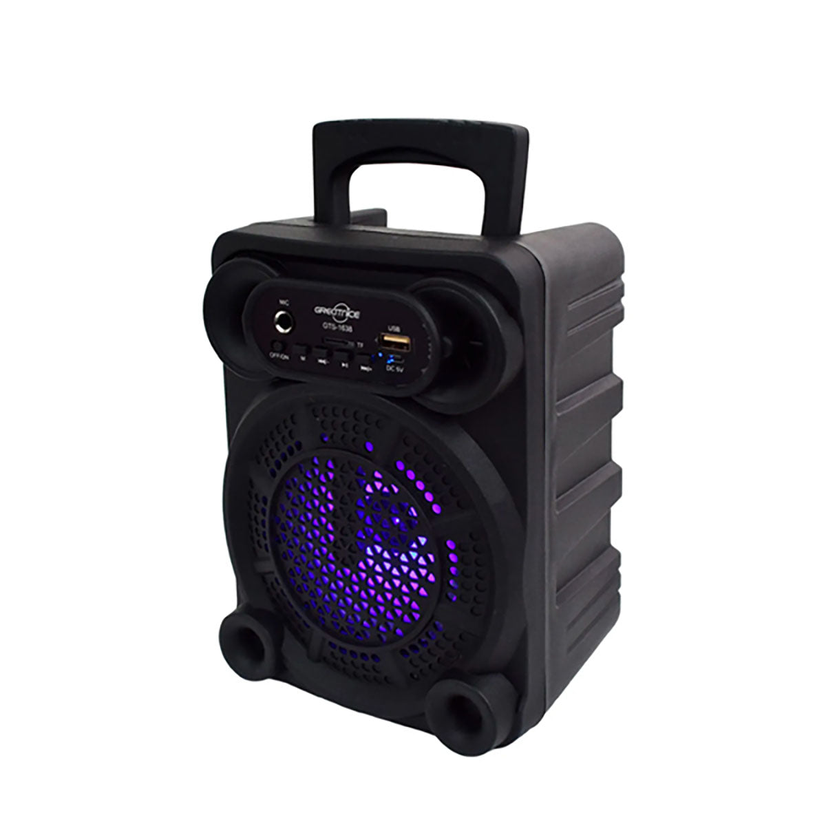 Bocina Bluetooth 4 Pulgadas Con Micrófono Alámbrico Buytiti - Negro