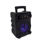 Bocina Bluetooth 4 Pulgadas Con Micrófono Alámbrico Buytiti - Negro