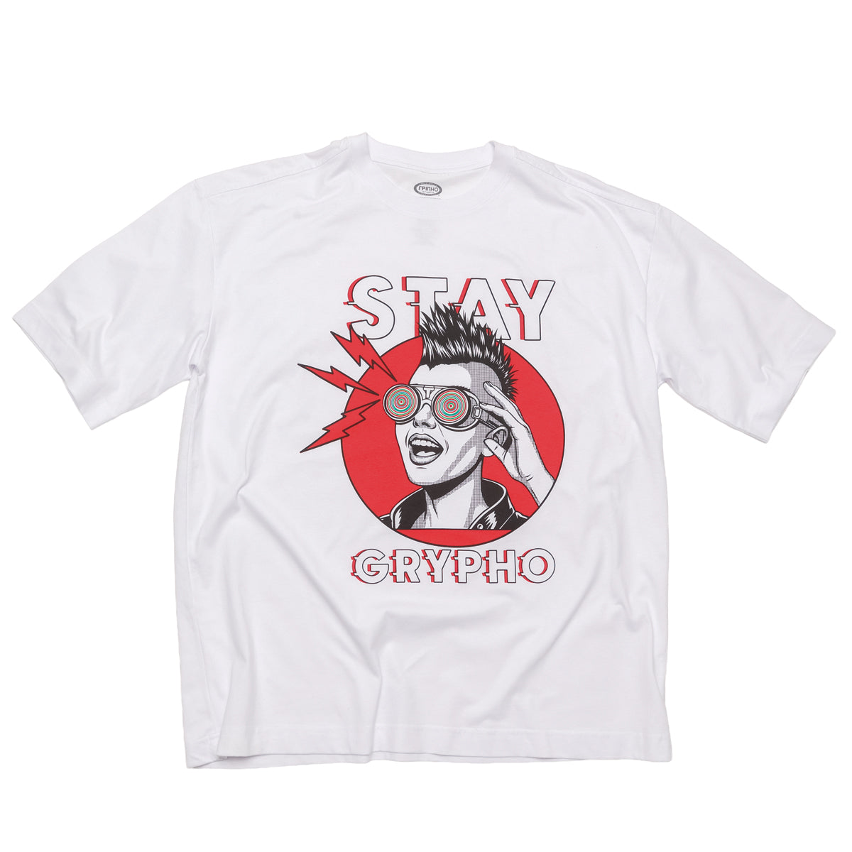 Playera Oversized Hombre Algodón Premium 240g Stay Grypho