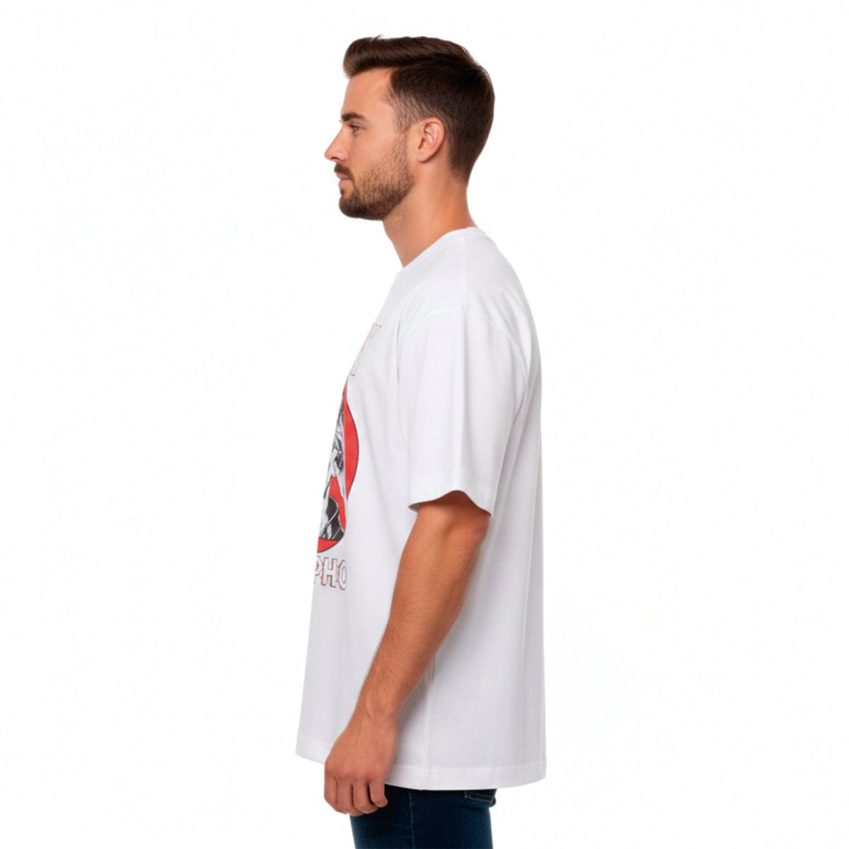 Playera Oversized Hombre Algodón Premium 240g Stay Grypho