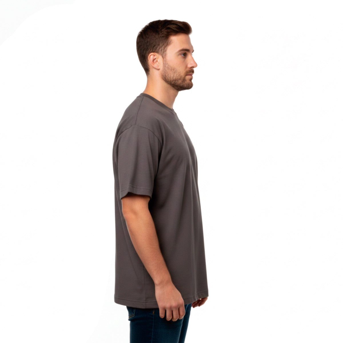 Playera Oversized Hombre Algodón 240g Diseño New Generation