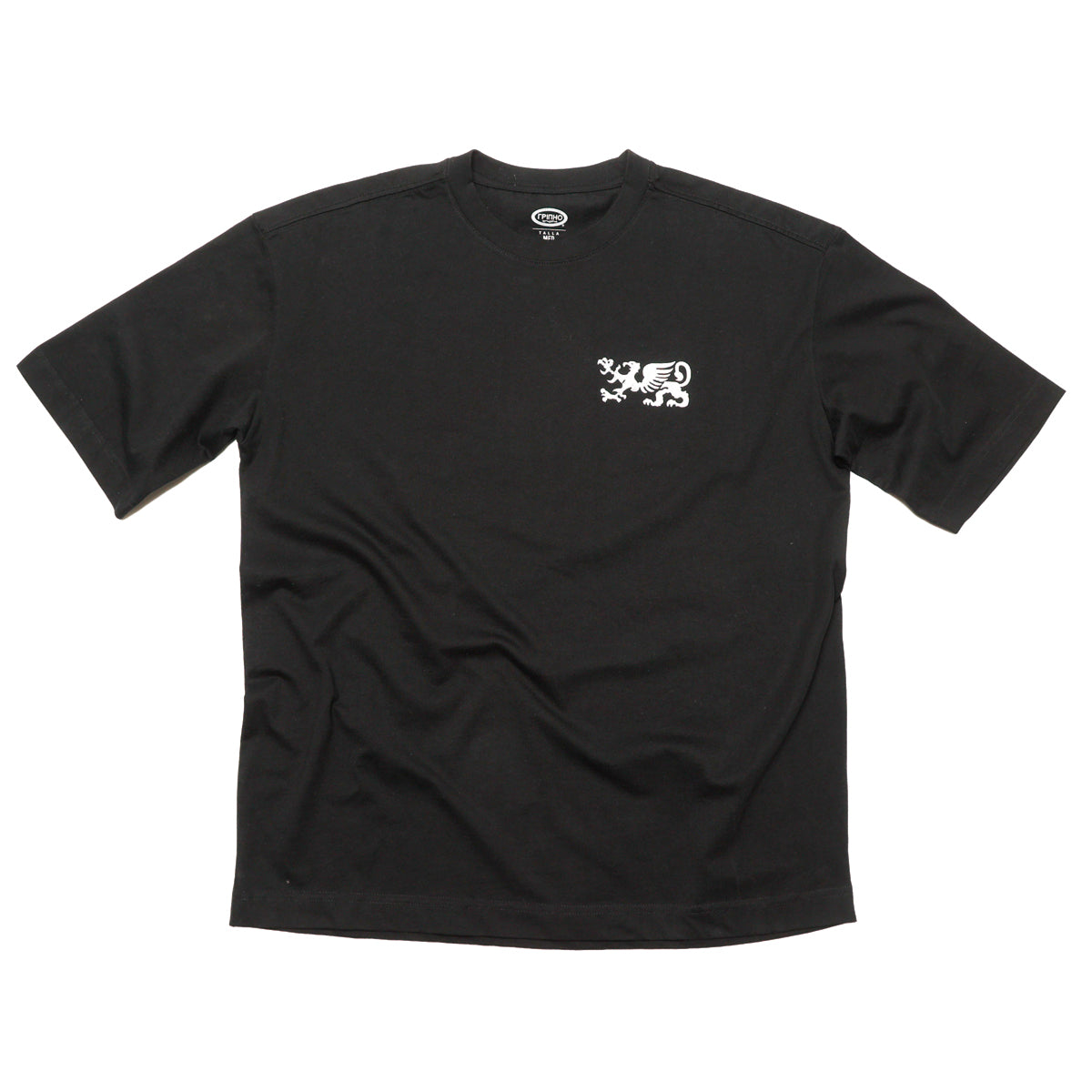 Playera Oversized Hombre Algodón Heavyweight 240g Diseño Eco