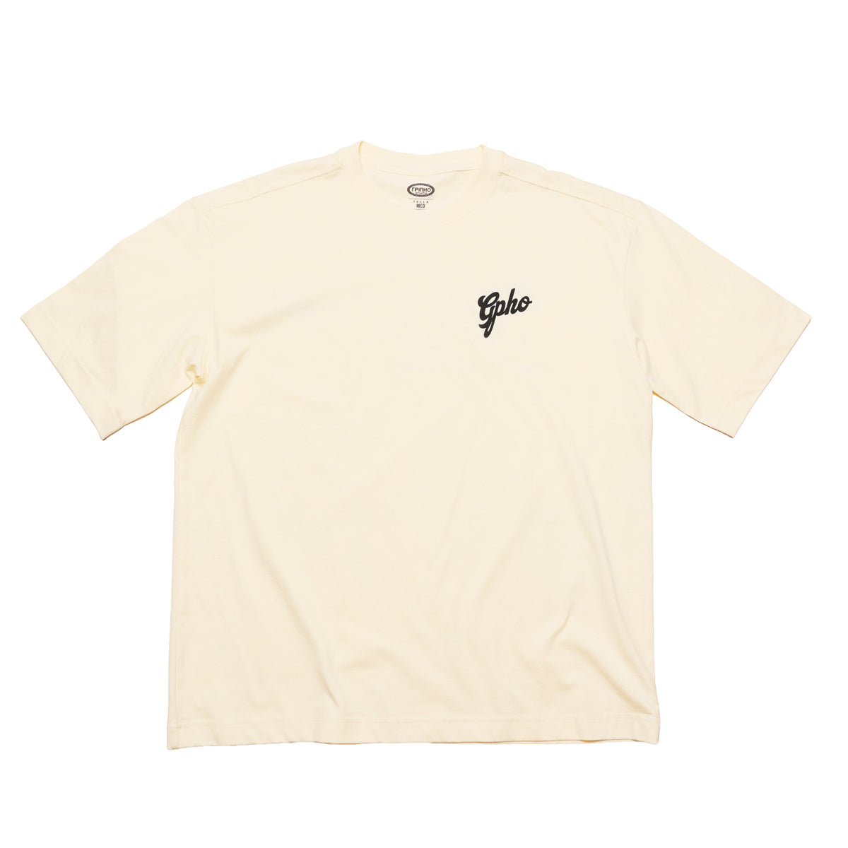 Playera Oversized Hombre Algodón 240g High Density Division