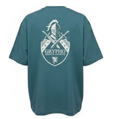 Playera Oversized Hombre Algodón 240g High Density Shield