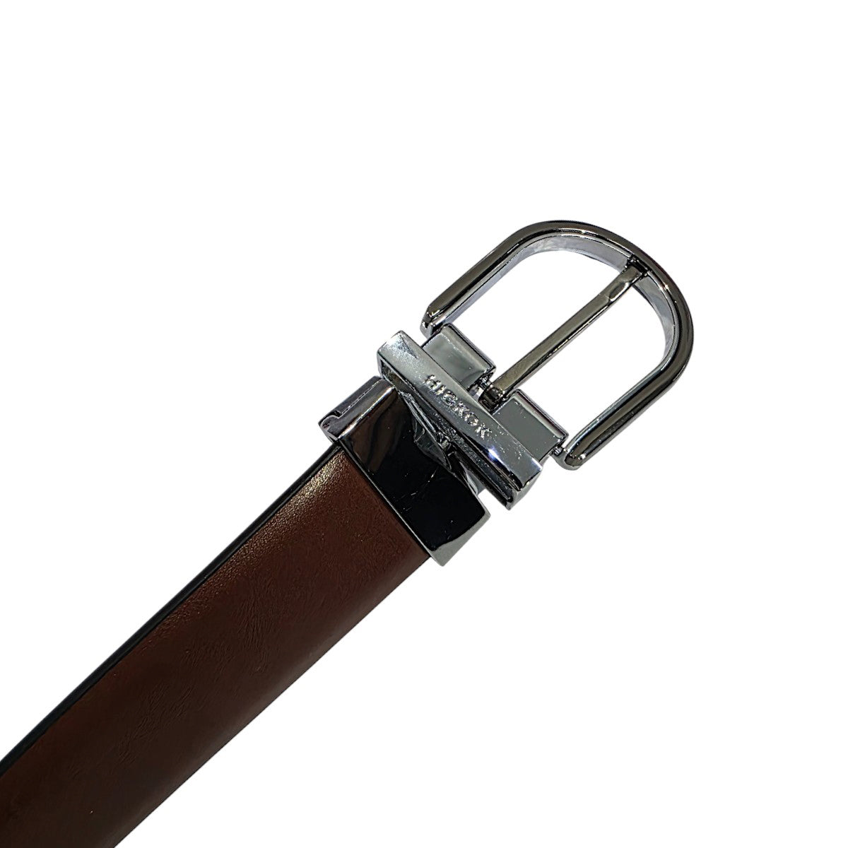 Cinturón Hickok Reversible Piel Caramel Regaliz Hombre 34mm-30-32