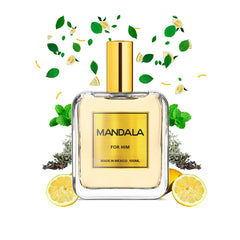 Perfume Hombre Mandala Active Freshness Cítrico 100ml