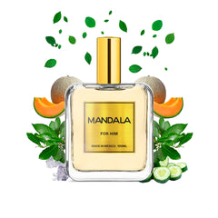 Perfume Hombre Mandala Azure Breeze Marino Concentrado 100ml