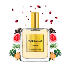 Perfume Hombre Mandala Fiery Passion Cítrico 100ml