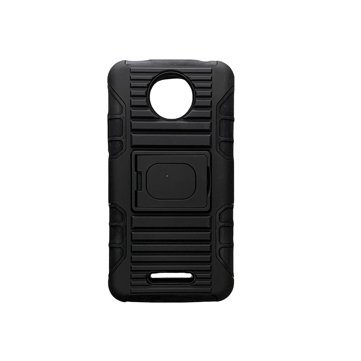 ROBOT CASE MOTO E4 PLUS NEGRO