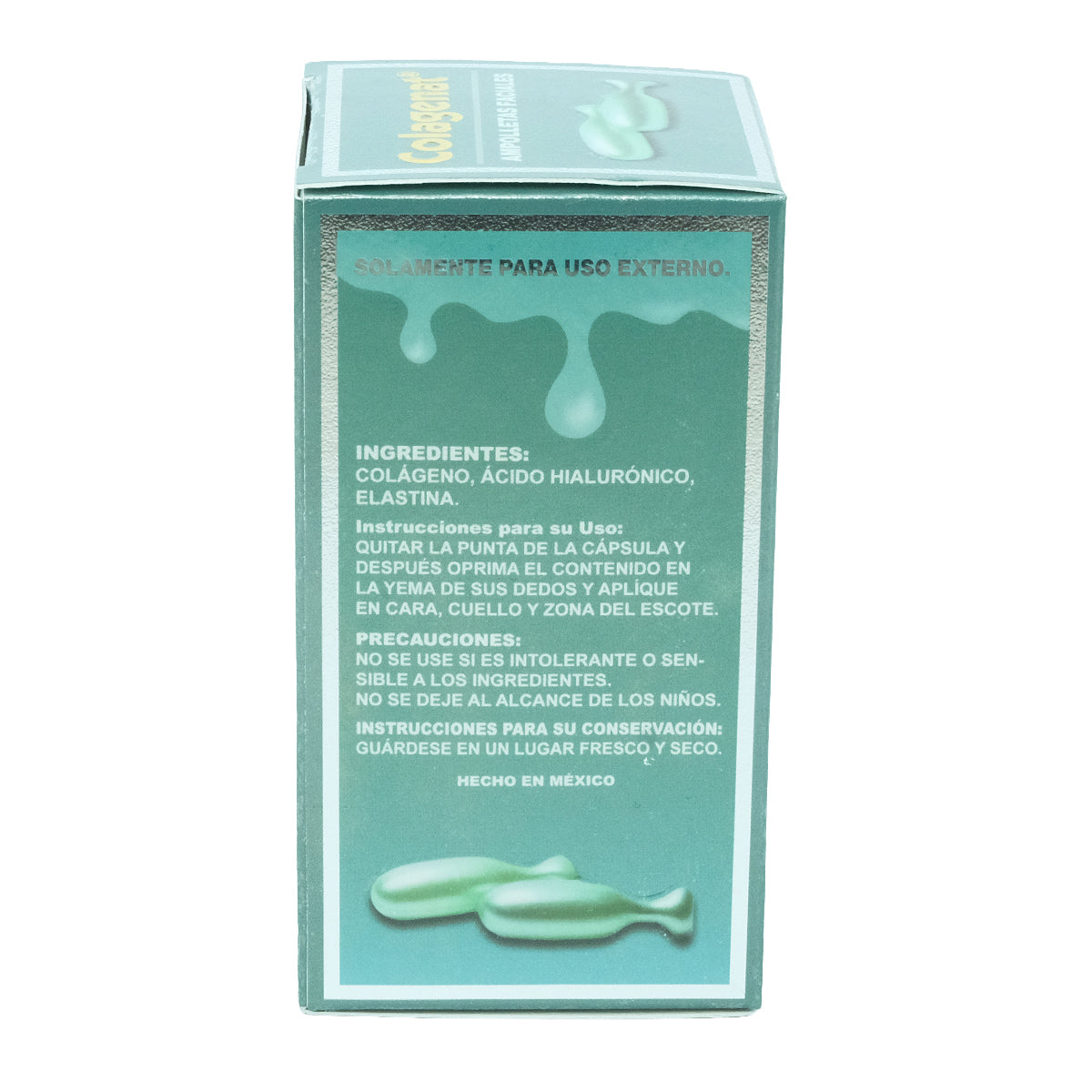 Colageno Marino Hialuronico Elastina Colagenat 90 Amp