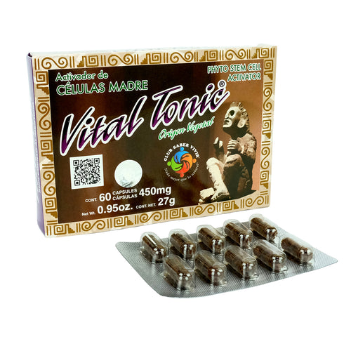 Activador de Celulas Madre AFA y Fo Ti Boticaté 60 capsulas