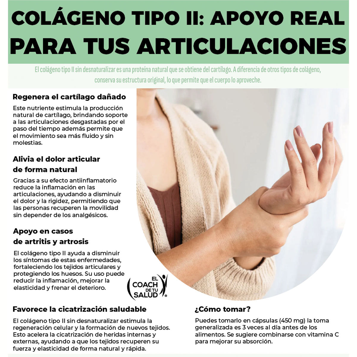 UC II colágeno tipo II sin desnaturalizar 60 cápsulas Boticaté