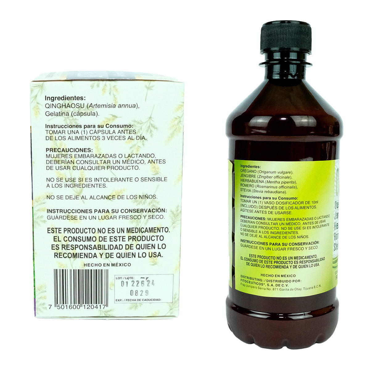 Kit Inmunidad Total Artemisinina mas Jarabe Botanico