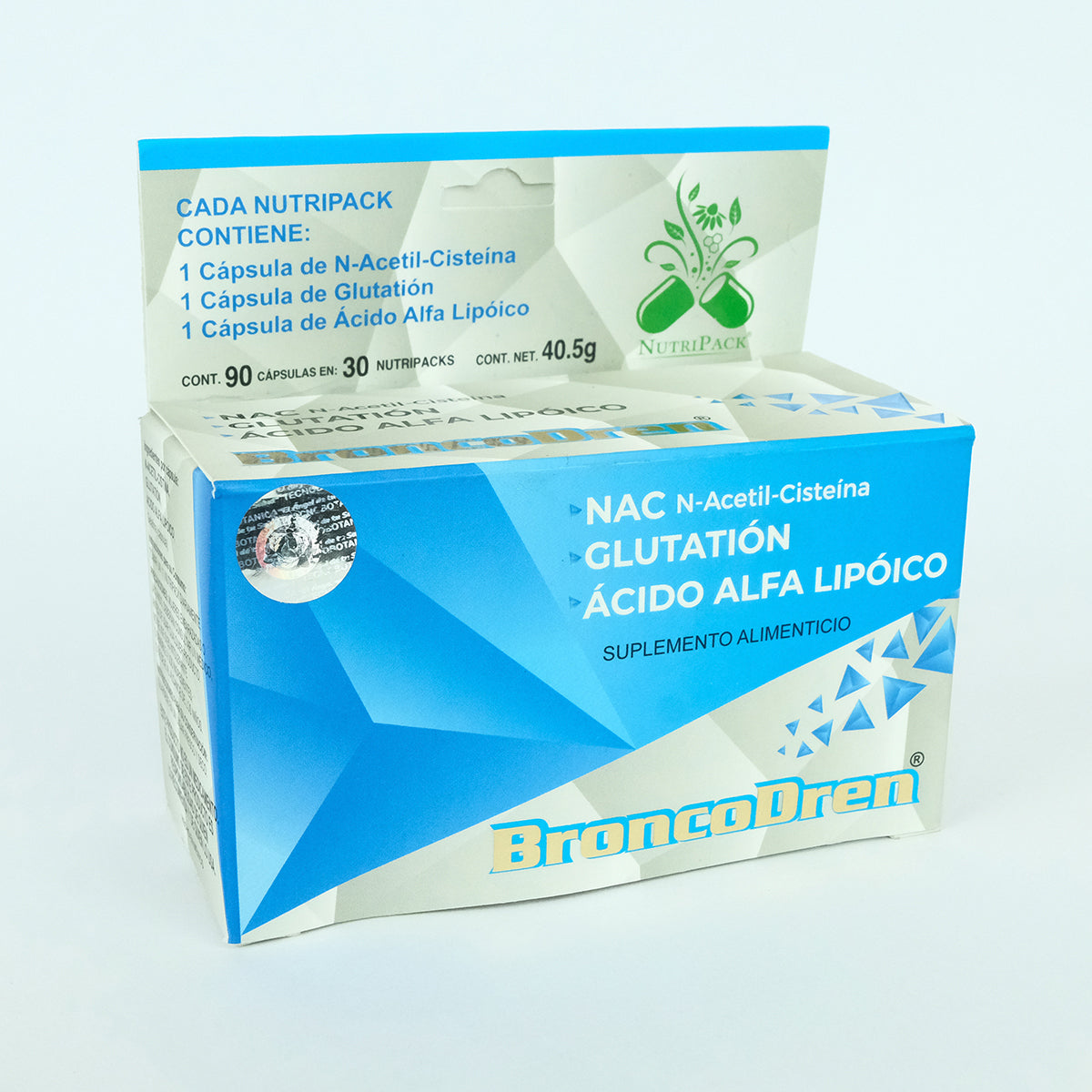 NAC Glutation y Acido Alfa Lipoico 30 Nutri Packs Boticaté