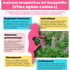 Sauzgatillo Boticaté orgánico 60 cápsulas 450 mg Boticaté