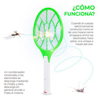 Raqueta Eléctrica Mata Mosquitos Recargable Ele-gate - MIXCOLR