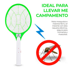 Raqueta Eléctrica Mata Mosquitos Recargable Ele-gate - MIXCOLR