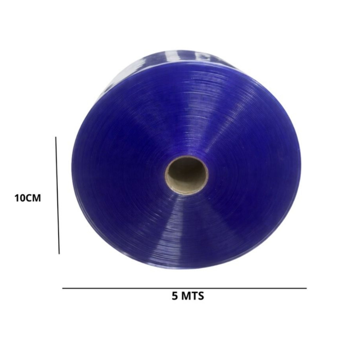 Rollo Cortina Hawaiana PVC 2X100-5M Transparente Phasa