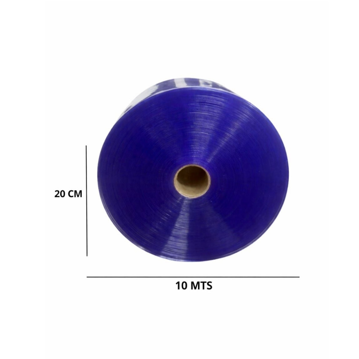 Rollo Cortina Hawaiana PVC 2X20-10M Transparente Phasa