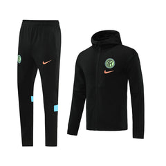 Conjunto Inter de Milán ropa deportiva negra talla L oficial Nike